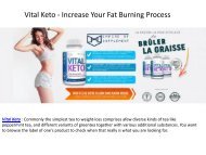 Vital Keto - Its Have A Good Ingredients