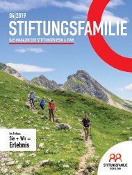 Stiftungsfamilie - Ausgabe 04/2019