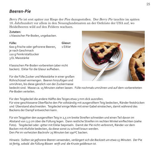 American as Pie – Recipes from our kitchen to yours