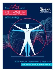 2019 Alabama State Nurses Association Yearbook