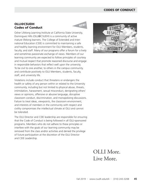 Fall 2019 OLLI Catalog (Interactive)