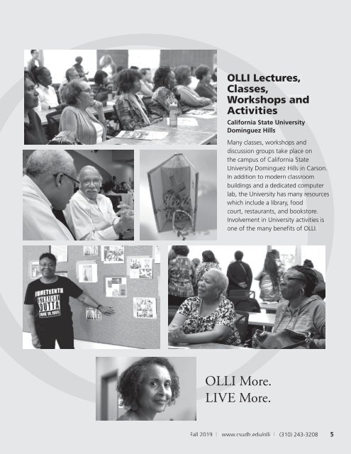 Fall 2019 OLLI Catalog (Interactive)