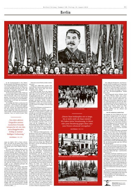 Berliner Zeitung 16.08.2019