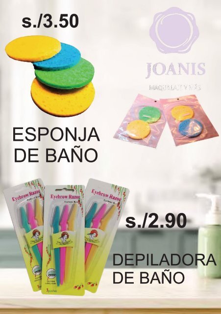 Catálogo Agosto Joanis Perú