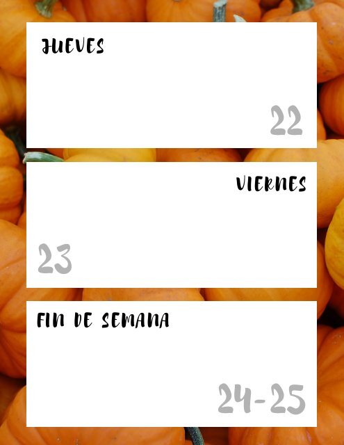 Horario de clases