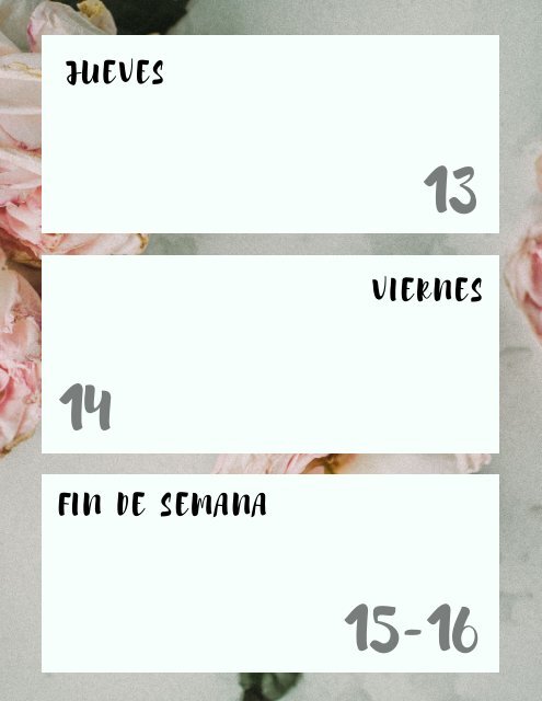 Horario de clases