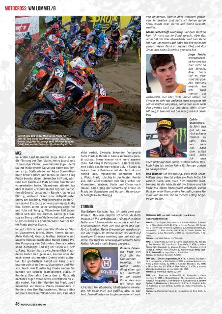 Motocross Enduro Ausgabe 09/2019