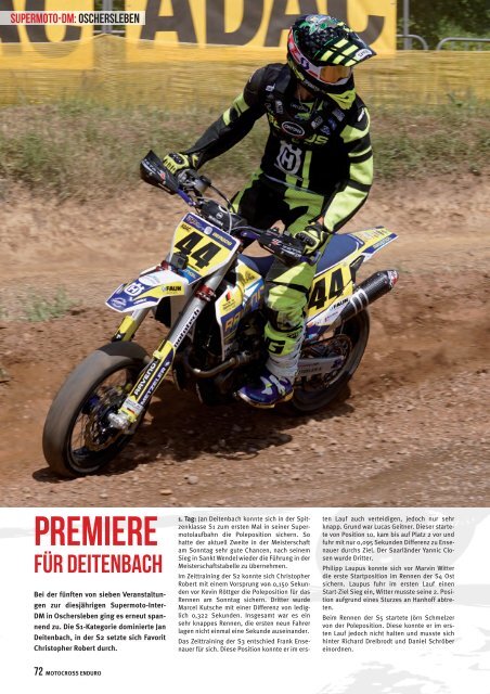 Motocross Enduro Ausgabe 09/2019