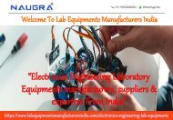 Electronics Engineering Lab Equipments Manufacturers