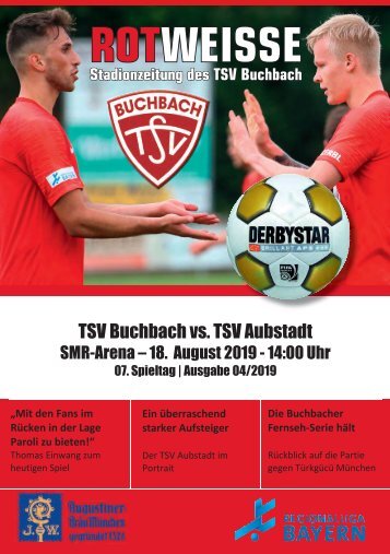 Stadionzeitung TSV Buchbach - TSV Aubstadt