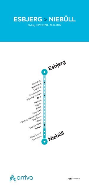 Esbjerg - Niebüll | K19 | Arriva