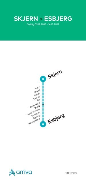 Esbjerg - Skjern | K19 | Arriva