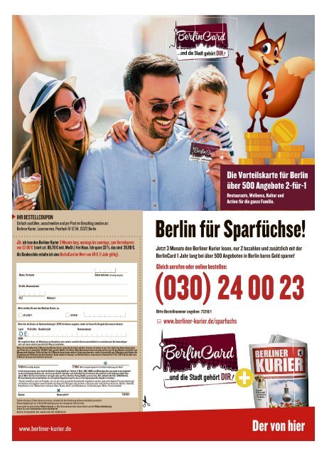 Berliner Kurier 17.08.2019