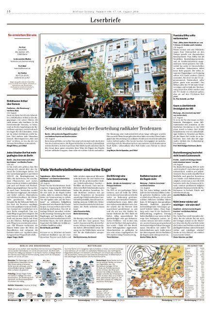 Berliner Zeitung 17.08.2019