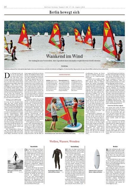 Berliner Zeitung 17.08.2019