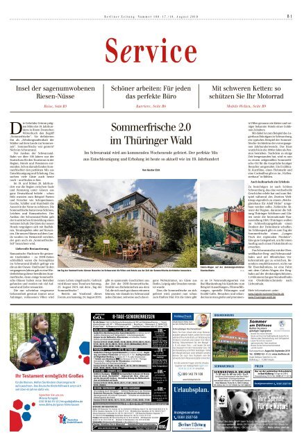 Berliner Zeitung 17.08.2019