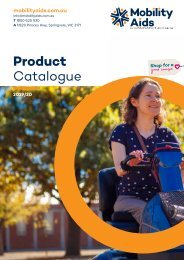 Mobility Aids Product Catalogue