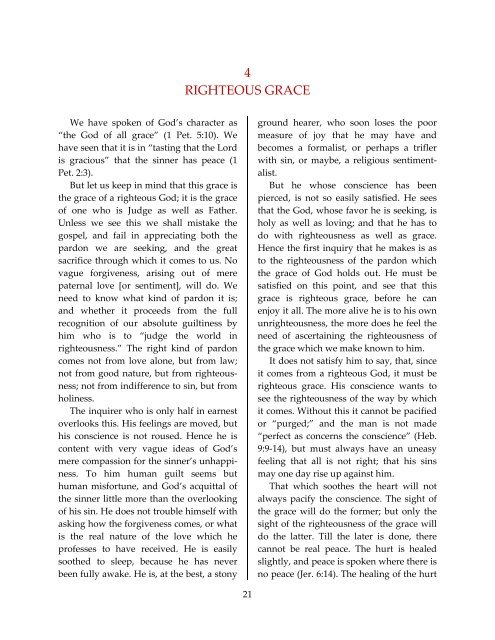 God's Way of Peace by Horatius Bonar, D.D.