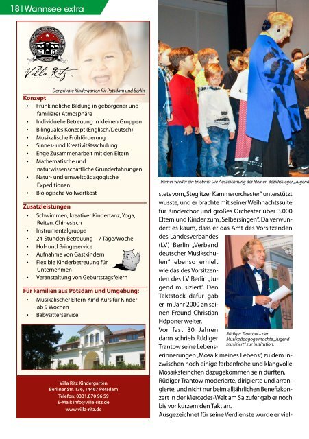 Wannsee Journal Februar/März 2016