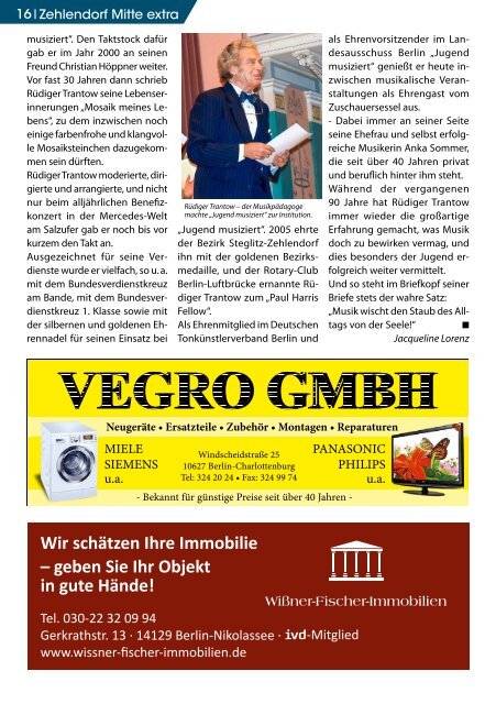 Zehlendorf Mitte Journal Februar/März 2016