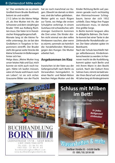 Zehlendorf Mitte Journal Februar/März 2016