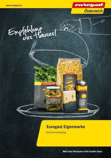 Eurogast Eigenmarken-Katalog