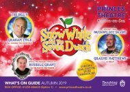 Princes Theatre, Clacton - Autumn 2019 Brochure