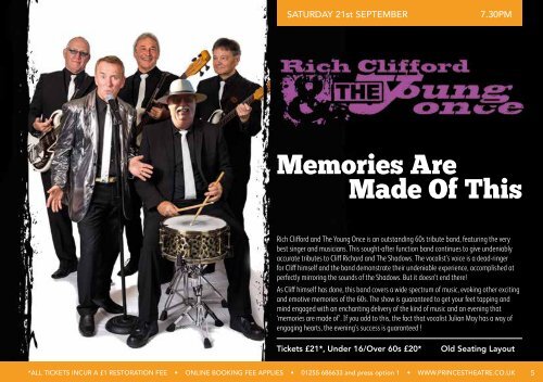 Princes Theatre, Clacton - Autumn 2019 Brochure