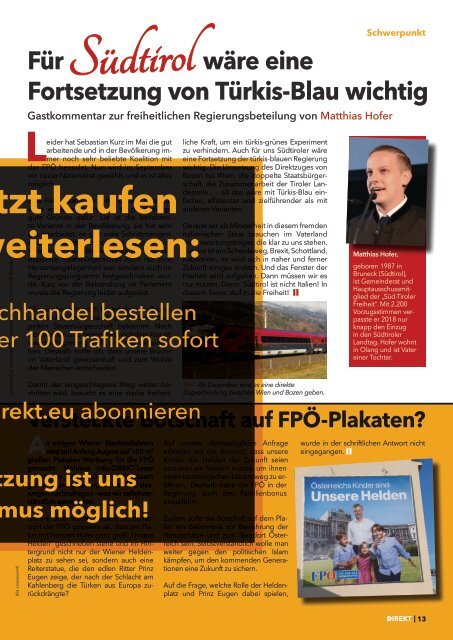 "Info-DIREKT- Das Magazin für Patrioten!" Ausgabe 27