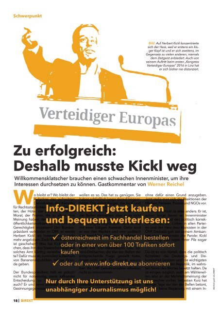 "Info-DIREKT- Das Magazin für Patrioten!" Ausgabe 27