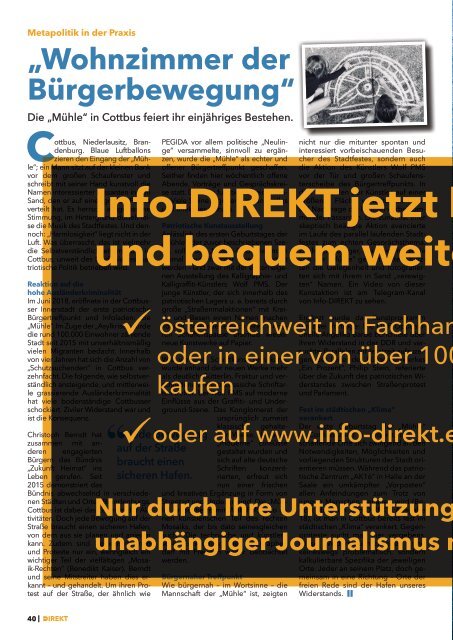 "Info-DIREKT- Das Magazin für Patrioten!" Ausgabe 27