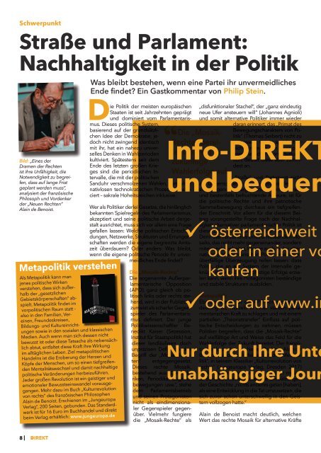 "Info-DIREKT- Das Magazin für Patrioten!" Ausgabe 27