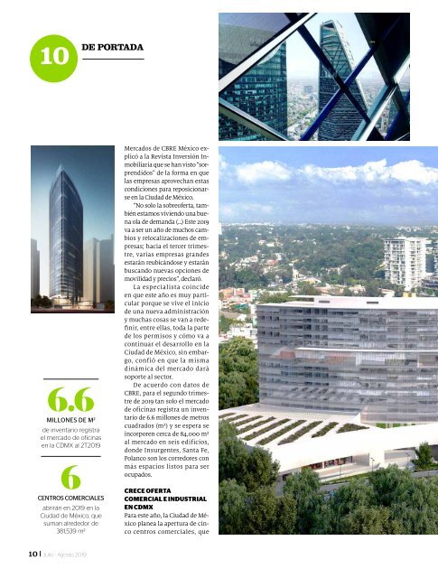 Inversión Inmobiliaria jul-ago 2019