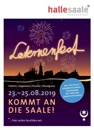 Programm Laternenfest Halle 2019