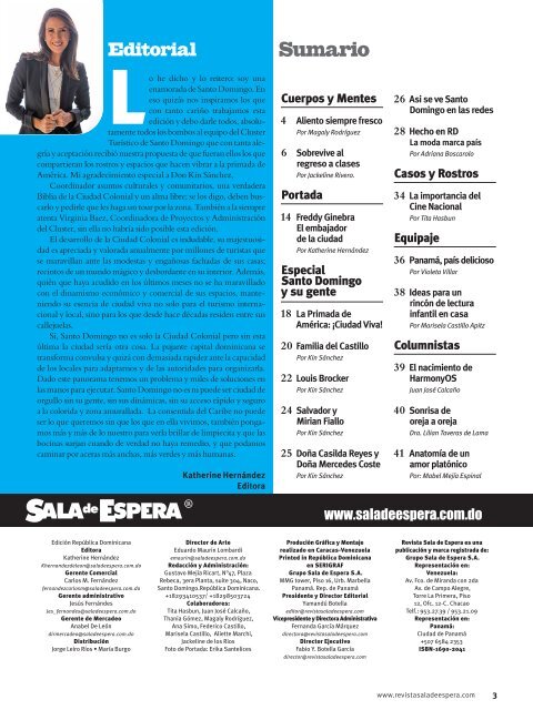 Revista Sala de Espera Nro 60 Agosto 2019