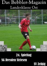 Das Bebbler-Magazin - 23. Spieltag 2018/2019