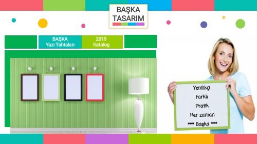 Başka Tasarım 2019 Katalog