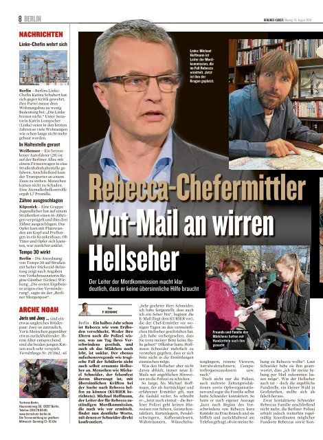 Berliner Kurier 19.08.2019