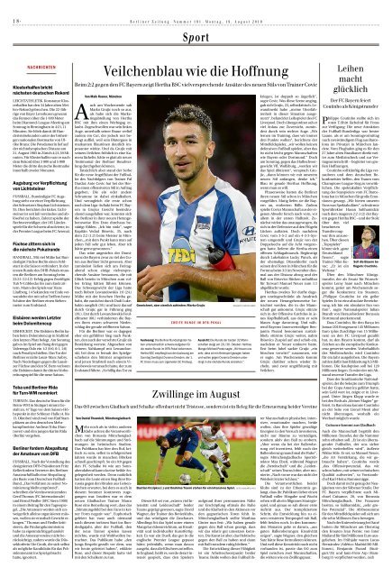 Berliner Zeitung 19.08.2019