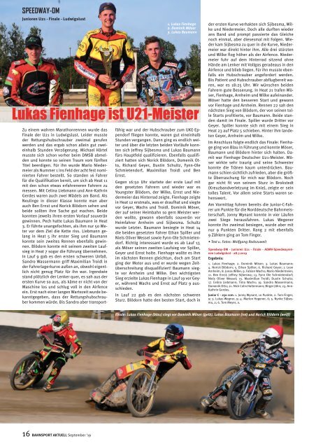 Bahnsport 09/2019