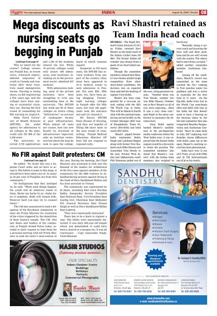 The Canadian Parvasi - Issue 107