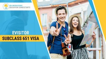 Evisitor Subclass 651 | Migration Agent Perth