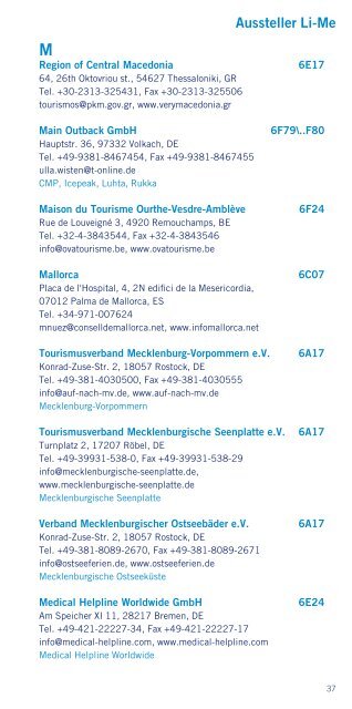 MesseGuide zu TourNatur-2019