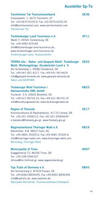 MesseGuide zu TourNatur-2019