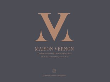 Maison Vernon Photobook