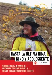 Prevención de embarazo en adolescentes es Huancavelica