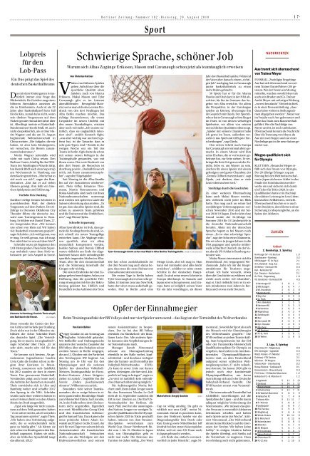 Berliner Zeitung 20.08.2019