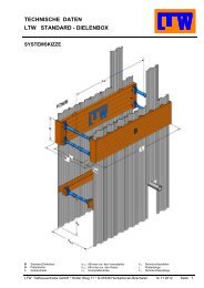 Technische Daten Dielenbox [D] 2012 - LTW Verbau