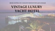 Welcome to the V Traditional Massage & Spa Lounge at Vintage Luxury Yacht Hotel