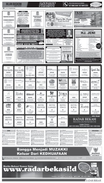 E - PAPER RADAR BEKASI EDISI 21 AGUSTUS 2019